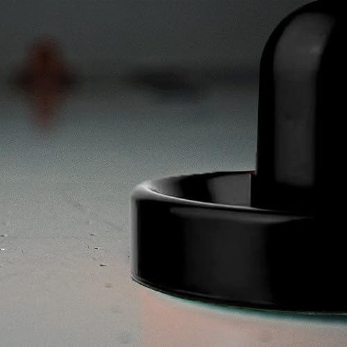 Miniatura 6 de Empujadores y discos de hockey de aire, palas de hockey de aire y asas de portería, accesorios de repuesto para mesas de juego (4 empujadores, 8