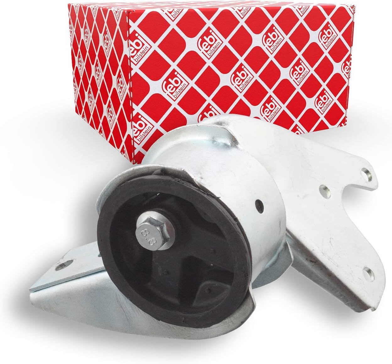 febi bilstein 24191 Transmission Mount, pack of one, Black/White