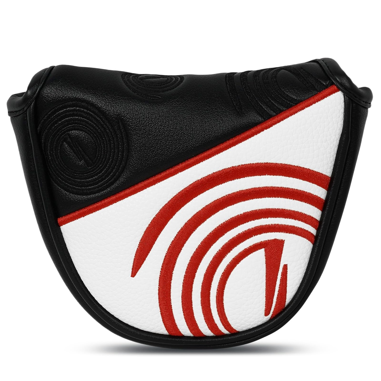 Golf Putter Cover for Mallet & Blade Magnetic Closure Heel-Shaft Putter Headcover Durable & Long-Lasting