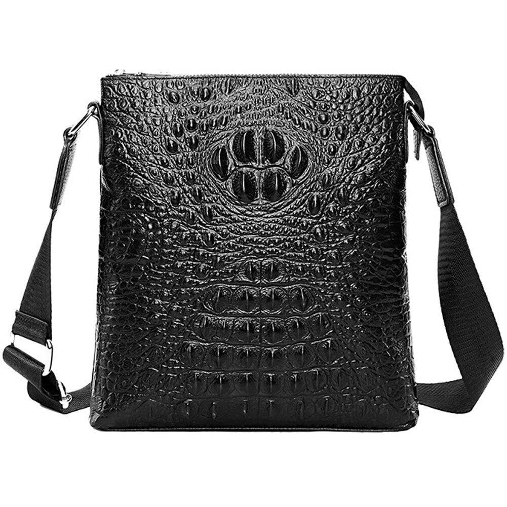 Bandolera de cuero para hombre, bolso cruzado vintage ideal para tus viajes de negocios diarios
