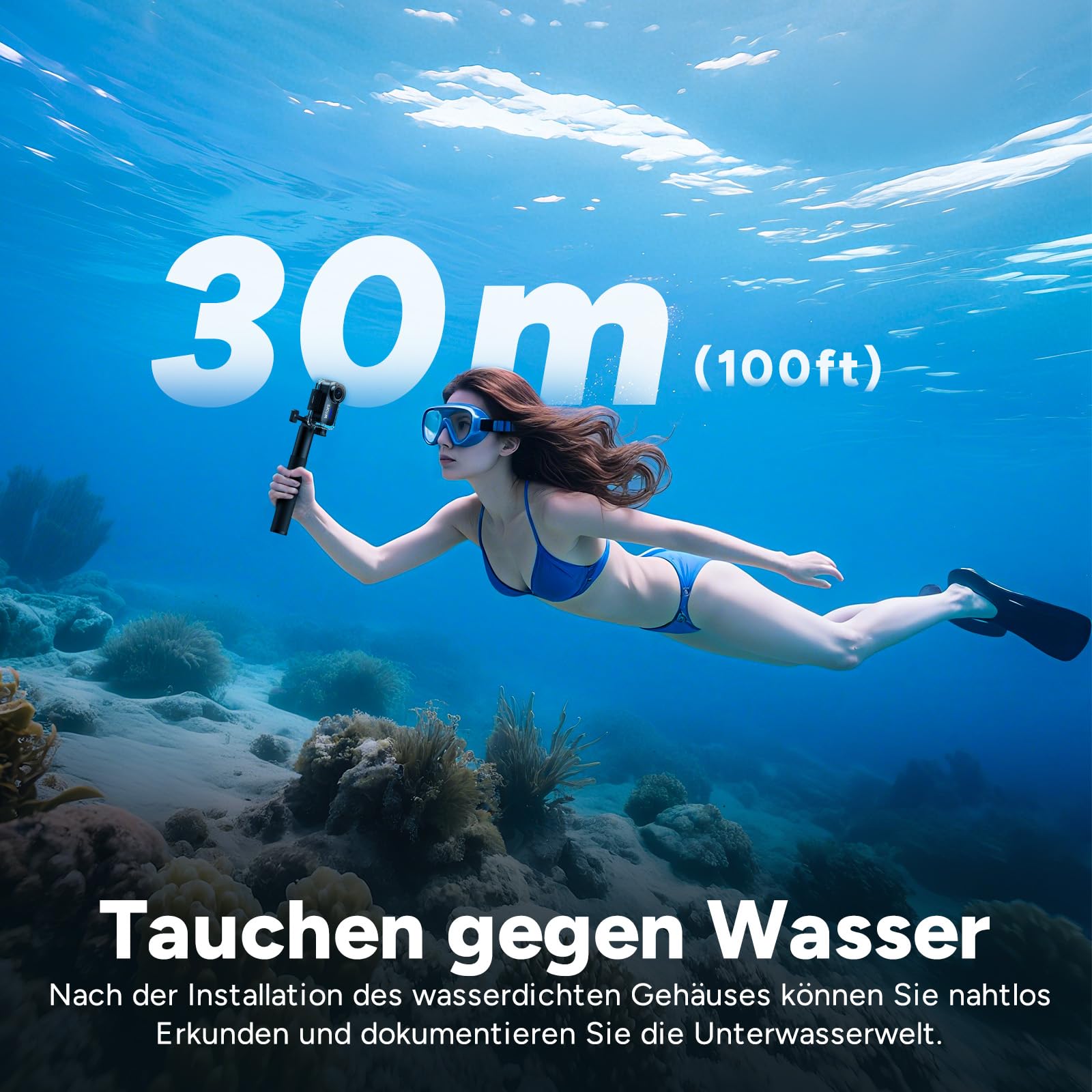SJCAM C110 4K Bodycam ohne SD,200 Min Laufzeit,EIS,Wasserdicht | Action Cam,POV-Kamera Ideal für Vlogging,Reisen,Wandern,motorrad und Sport,Nur mit 5-GHz-WLAN kompatibel