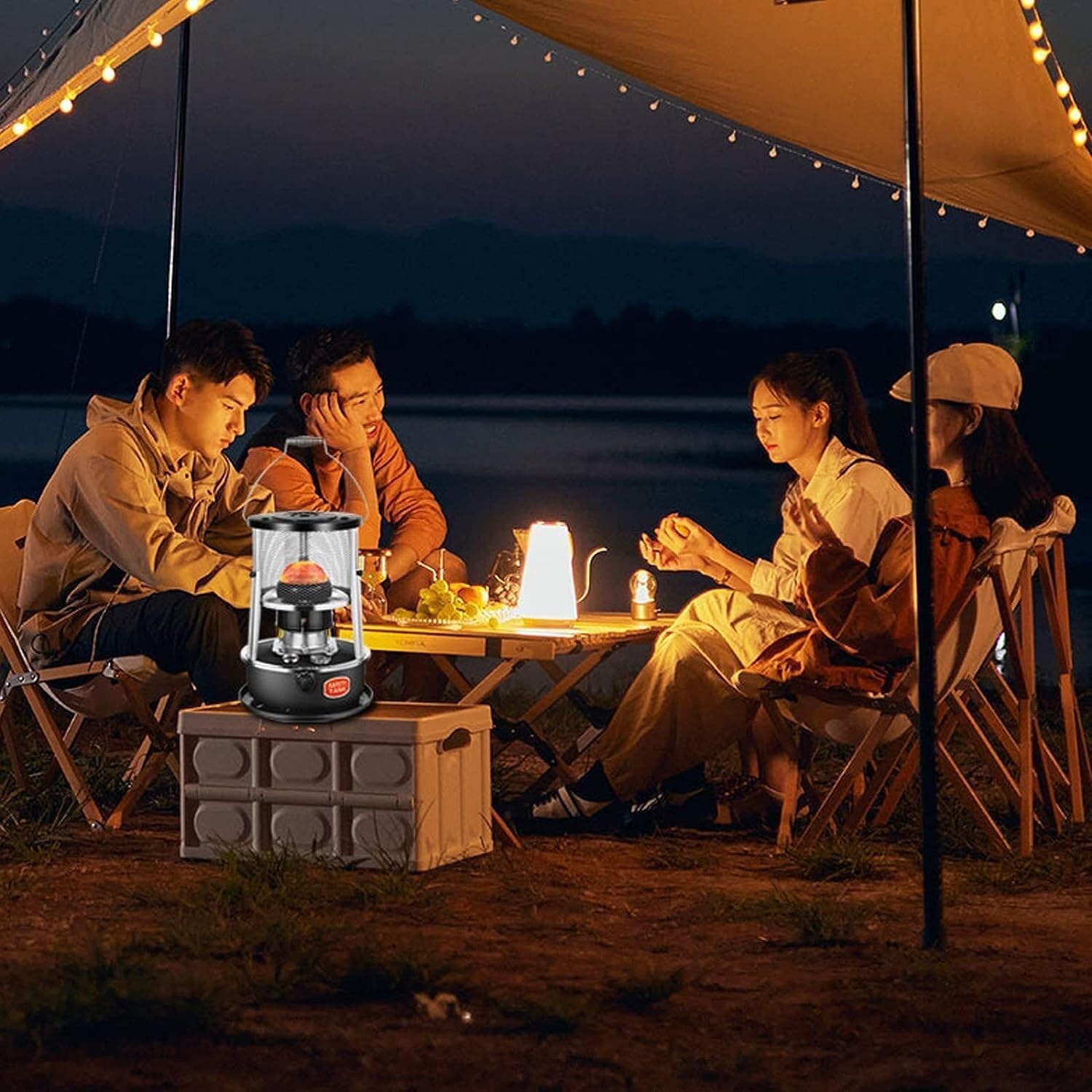 Indoor Kerosene Space Heaters Stove, 2600W Portable Lightweight Kerosene Oil Heater Compact Space Heater Kerosene Stove
