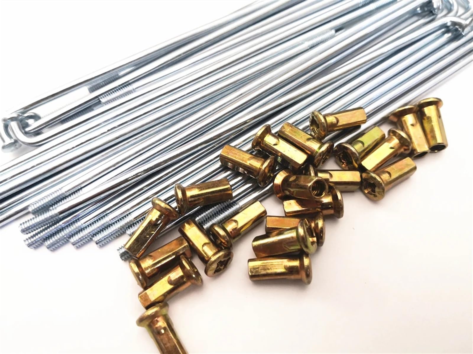 BPABDEITR Fahrradspeichen 36 Stück - Stahlspeichen 8G 4,0mm Verschiedene Längen