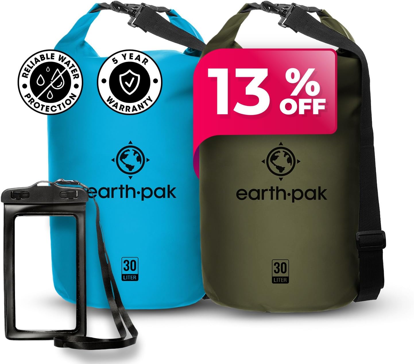 Earth Pak Waterproof Dry Bag Roll Top Waterproof Botswana Ubuy