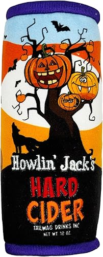 Miniatura 14 de Huxley & Kent Juguete Divertido para Perros de Halloween con Chirriador – Juguetes Chirriantes de Felpa Power Plush para Perros Pequeños, Medianos