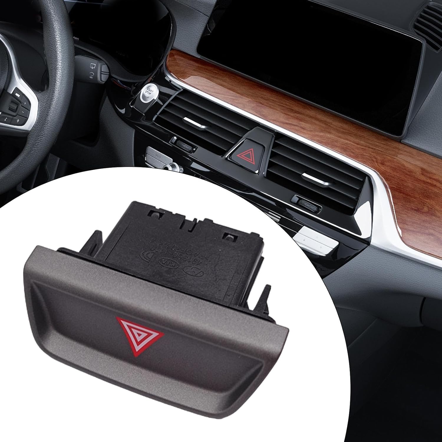 Hazard Warning Light Switch Button Car Emergency Light Switch for 937903W000