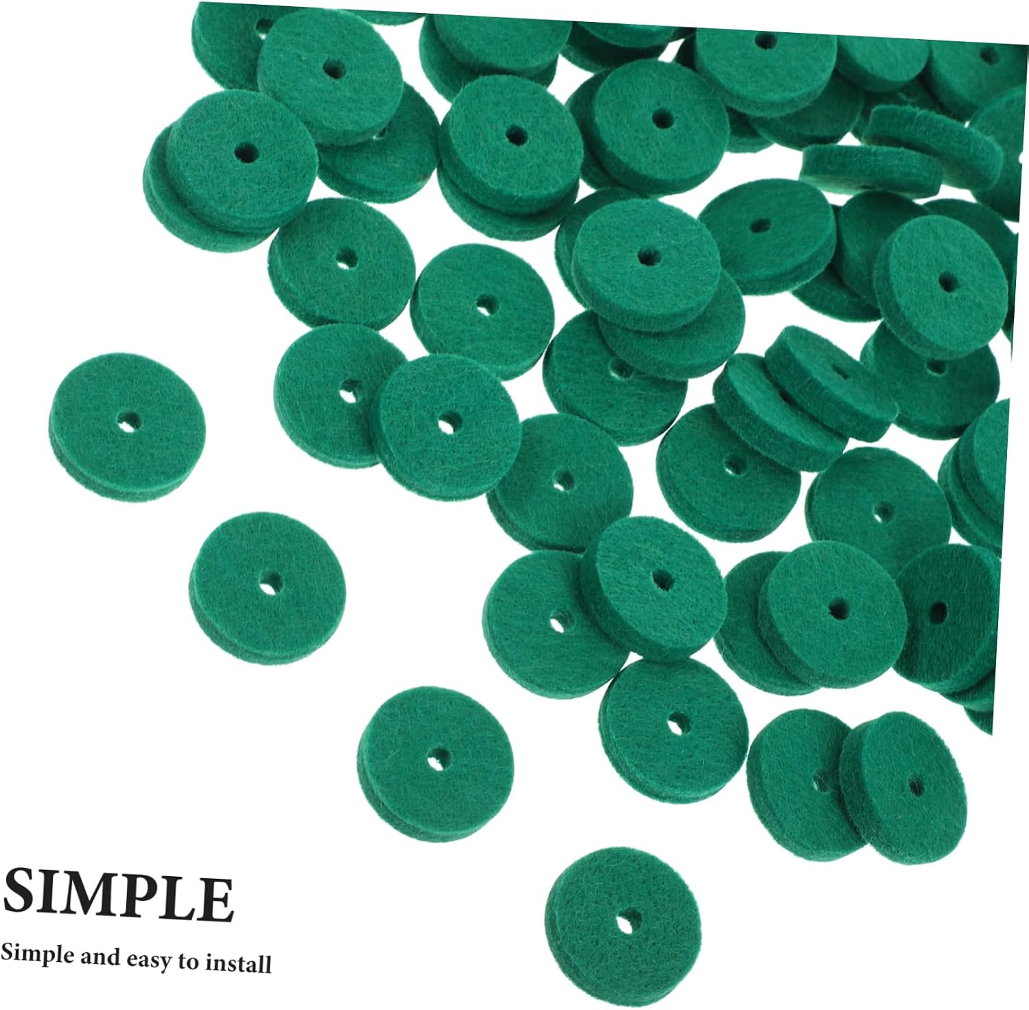 450pcs Piano Felt Balance Rail Keyboard Washers Piano Parts Felt Pads Replacement