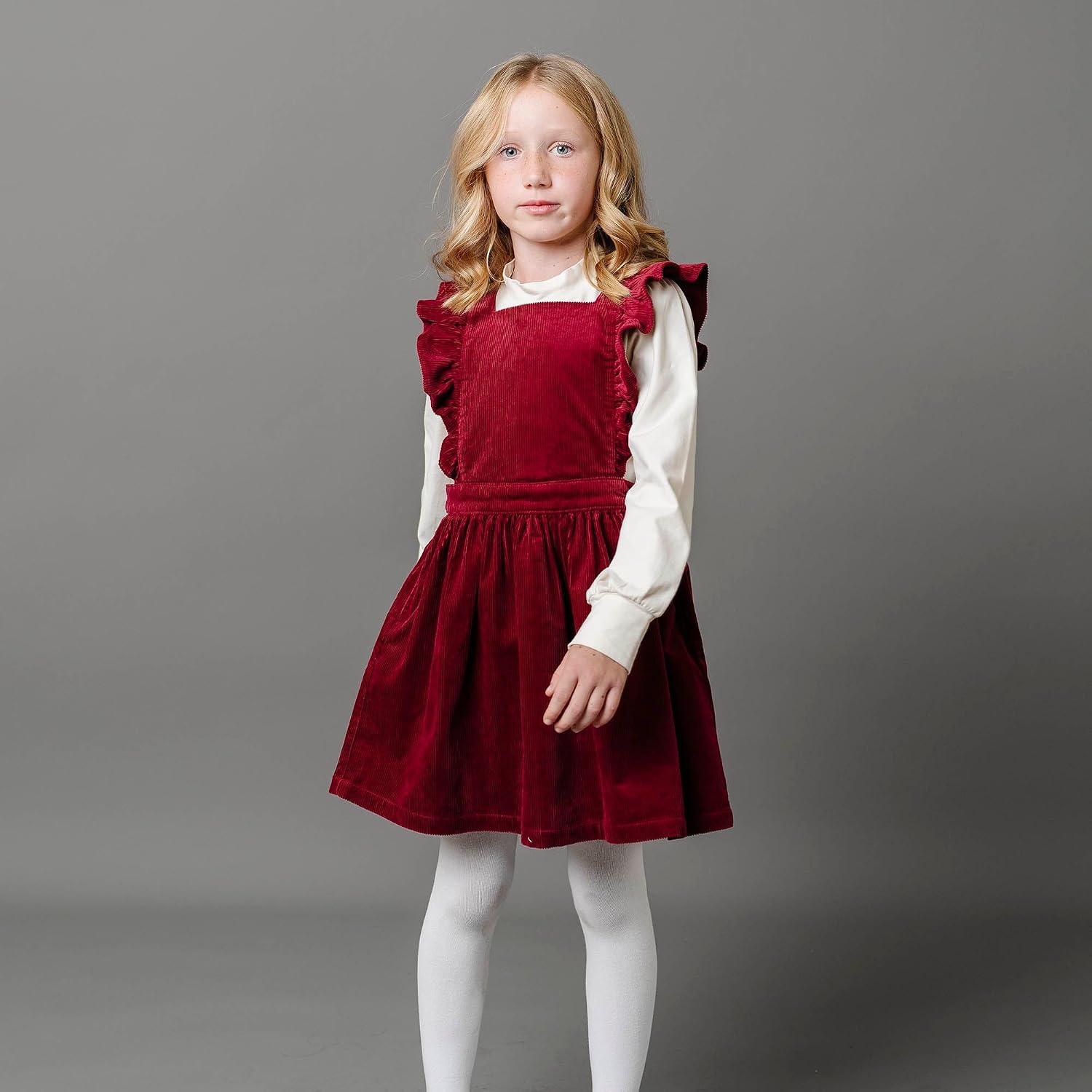 Ruffled Apron Dress