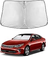 Vista 233 de EcoNour Parasol para Subaru Crosstrek 2013-2015 2016 2017, visera solar para parabrisas delantero y ventana, bloqueador de calor UV y protector