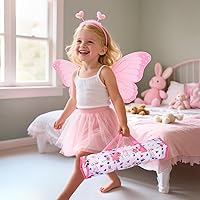 Vista 7 de Cuna para Muñecas Bebé Reborn, Cama de Muñeca para Bebés de 18 Pulgadas, Cuna de Juguete Extraíble para Corralito de Muñecas de Bebé, Accesorios