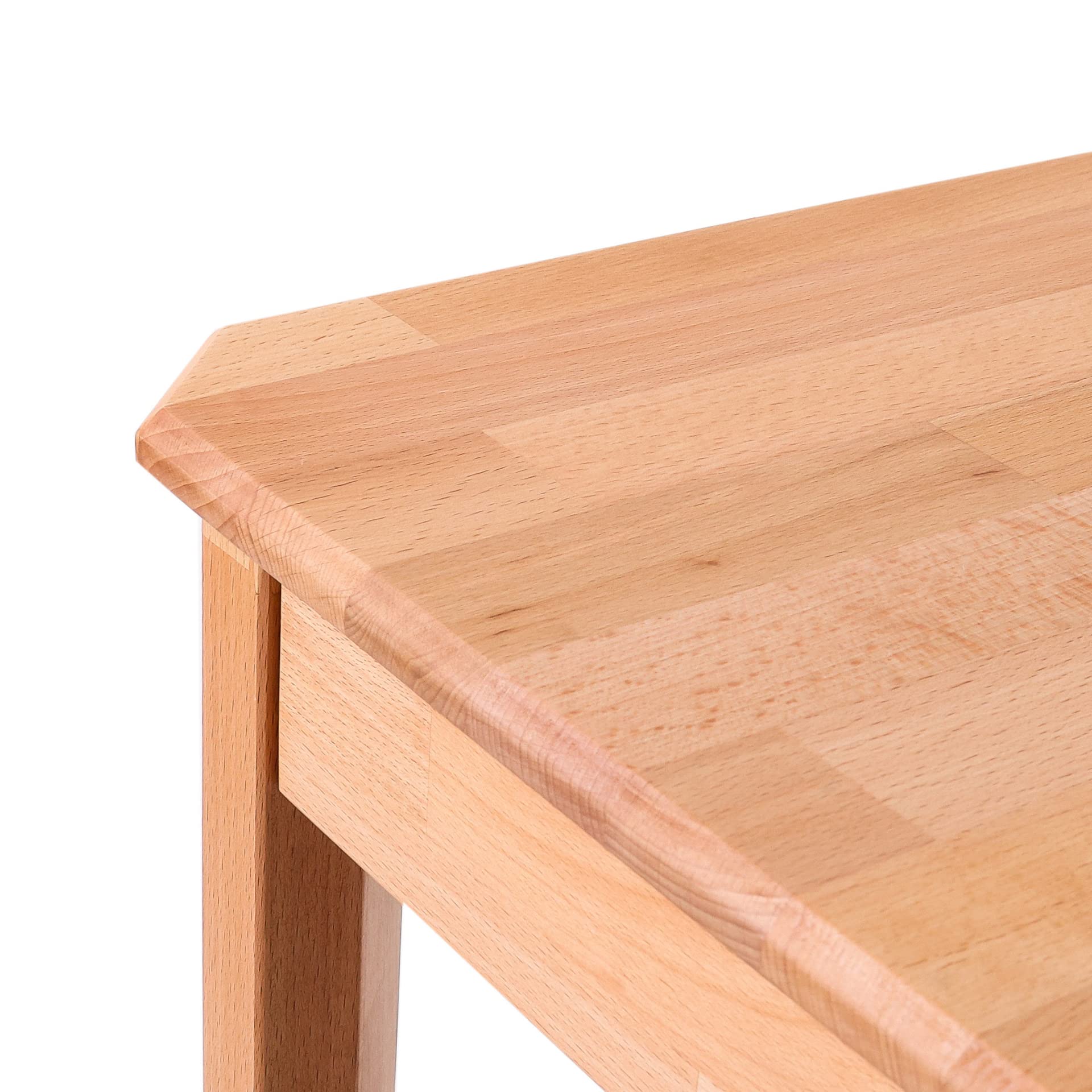 KROKWOOD Banc Berlin en Bois de hêtre Massif (94 x 35 x 45 cm)