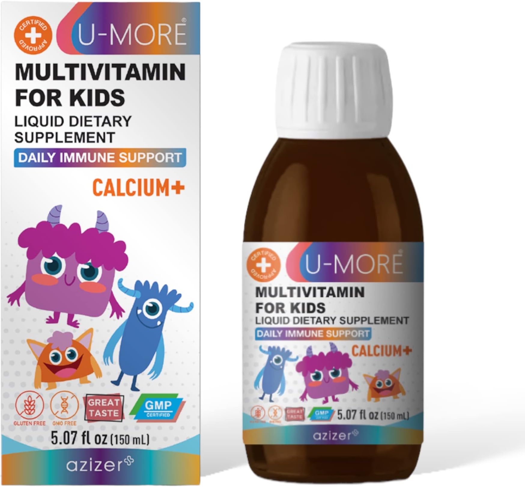 Trace Minerals Kid's Multi Liquid Multivitamin Supplement