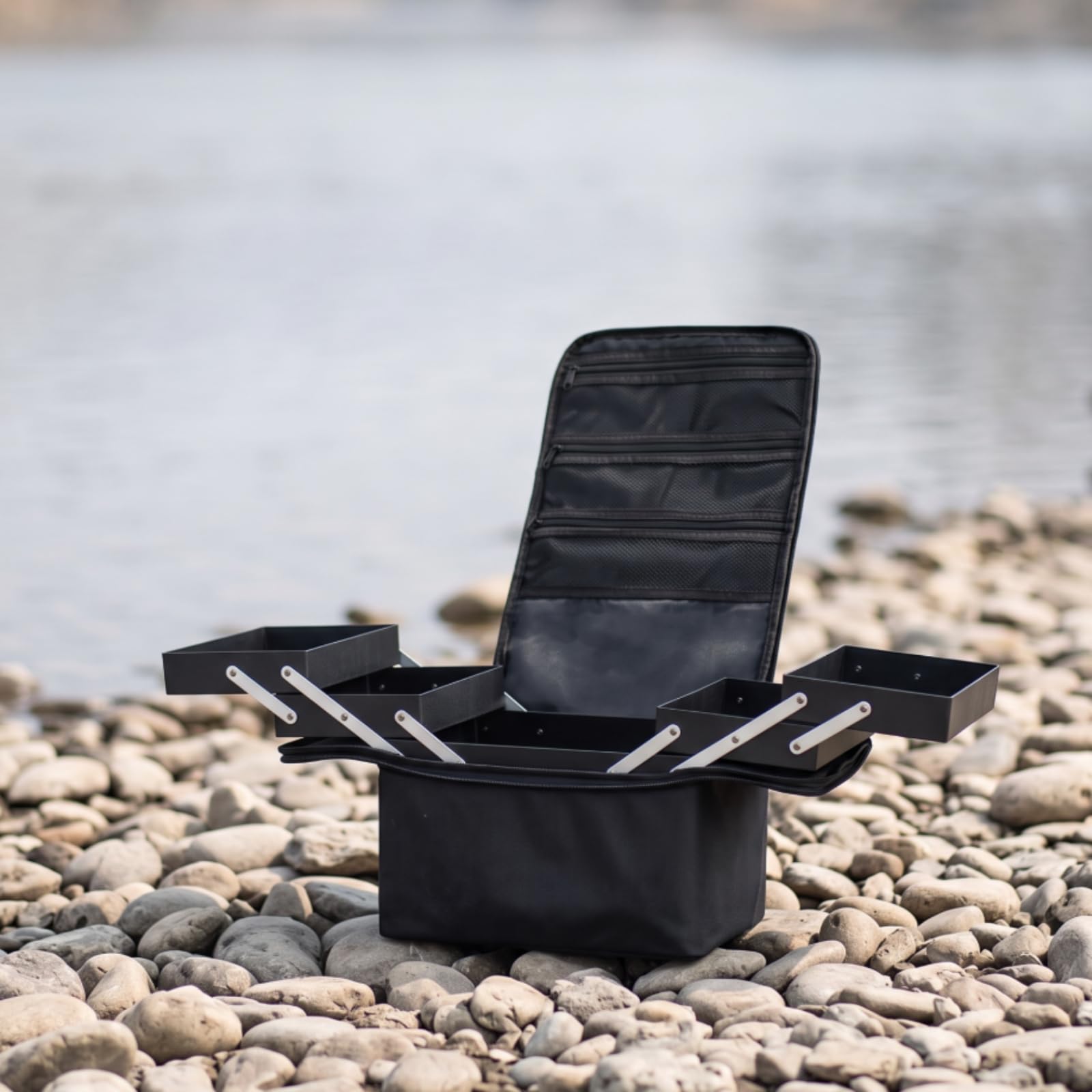 Bolsa Pesca con Bandejas Compacto