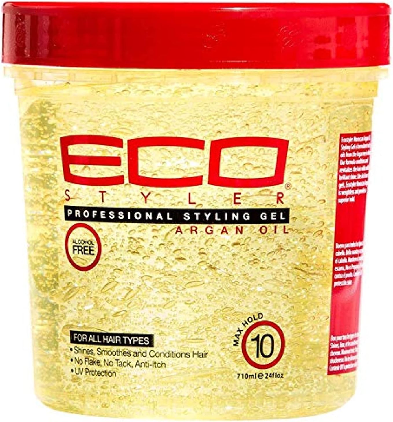 Eco Style Styling Gel, Argan Oil, 24 Ounce.