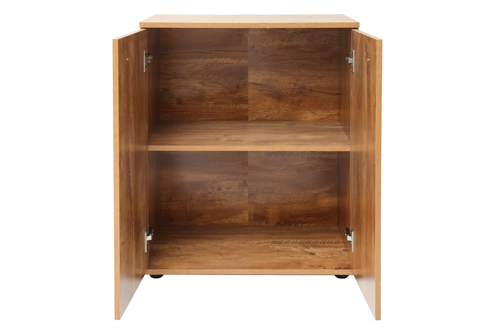 Aktenschrank Vandol mini weiß 74 cm hoch