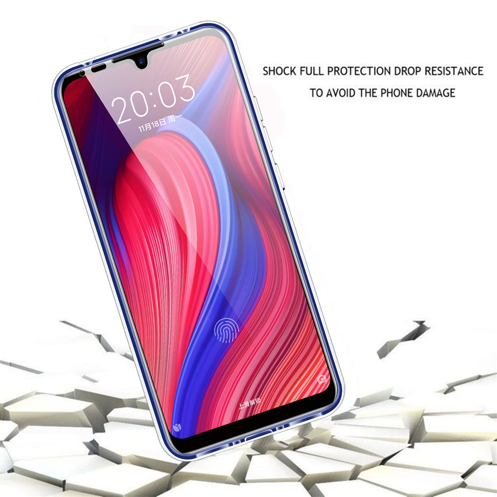 Hülle Für Huawei P30 Pro – 360° Schutz Mit Displayfolie, Stoßfest, Transparent