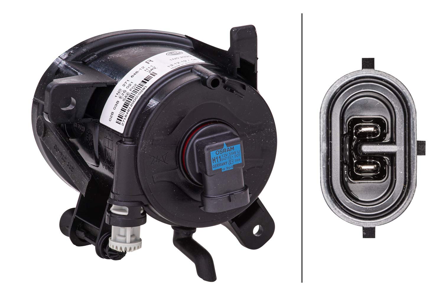 Amazon.com: Hella 271648121 Headlamp Ff-Znw Rh 1N0 : Automotive