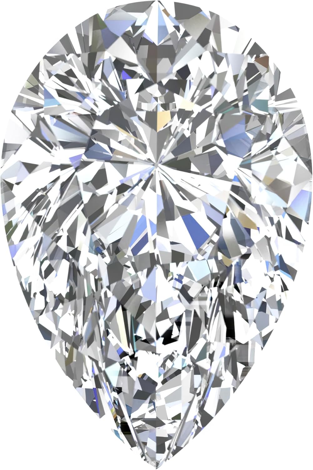 IGI Certified 1 to 5 Carat Loose Lab Grown Diamond, Pear Shape, E-F Color, VVS-VS Clarity, Real Diamond for Making Precious Fine Jewelry - Rings, Necklaces, Earrings