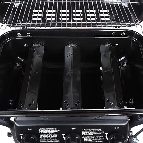 Miniatura 7 de Piezas de repuesto para parrilla de 3 quemadores Walmart Expert Grill XG10-101-002-02, piezas de repuesto de placas térmicas para piezas de parrilla