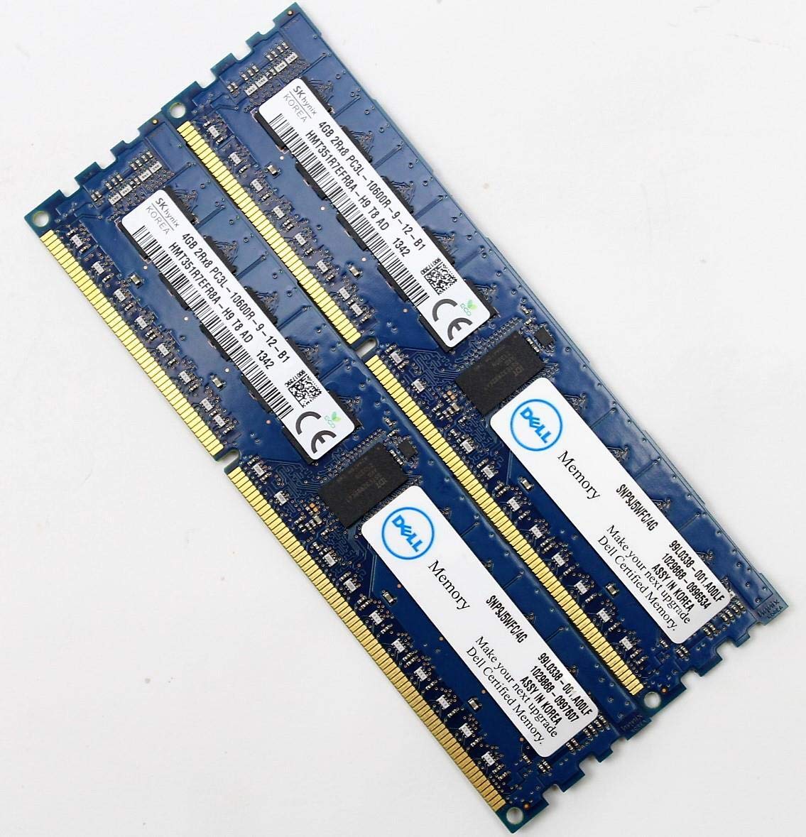 HMT351R7EFR8A-H9 HYNIX 4GB 2RX8 PC3L-10600R Memory Module (1x4GB