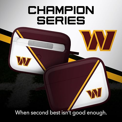 Miniatura 3 de Game Time Washington Commanders HDX Champion Series - Funda compatible con Apple AirPods Pro