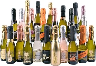Thornton & France Sparkling Wine Party Pack With 24 Mini Bottles of Bubbly (24 x 20cl)