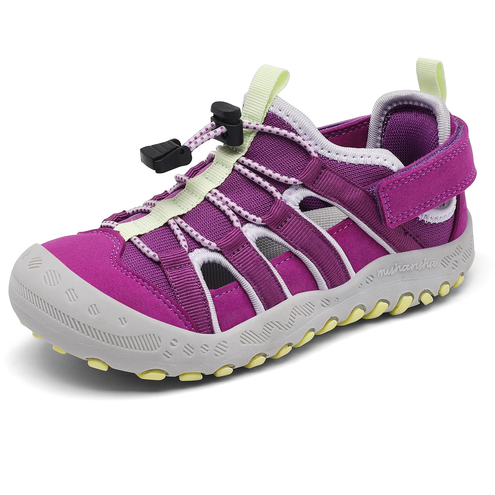 Mishansha Sandalen Kinder für Jungen Mädchen Outdoor Trekkingsandalen Atmungsaktive Sommer Sandals Gr.26-38 EU