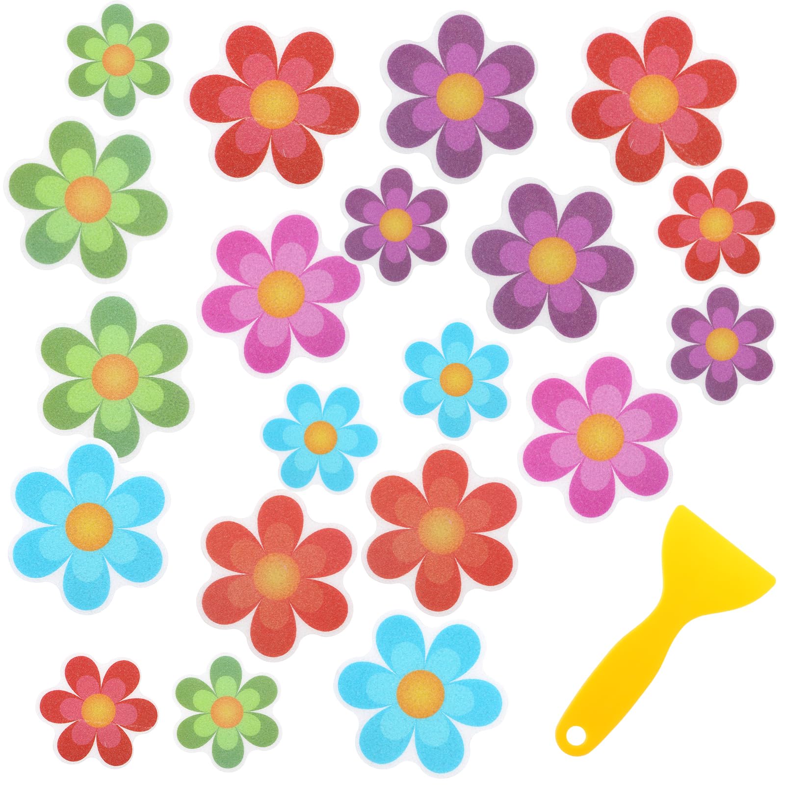 Upstore 20 Pezzi Adesivi per Vasca da Bagno Antiscivolo a Forma di Fiore Pedane Doccia di Sicurezza Applicazioni adesive Antiscivolo per vasche da Bagno Upstore 20 Pezzi Adesivi per Vasca da Bagno Antiscivolo a Forma di Fiore Pedane Doccia di Sicurezza Applicazioni adesive Antiscivolo per vasche da Bagno