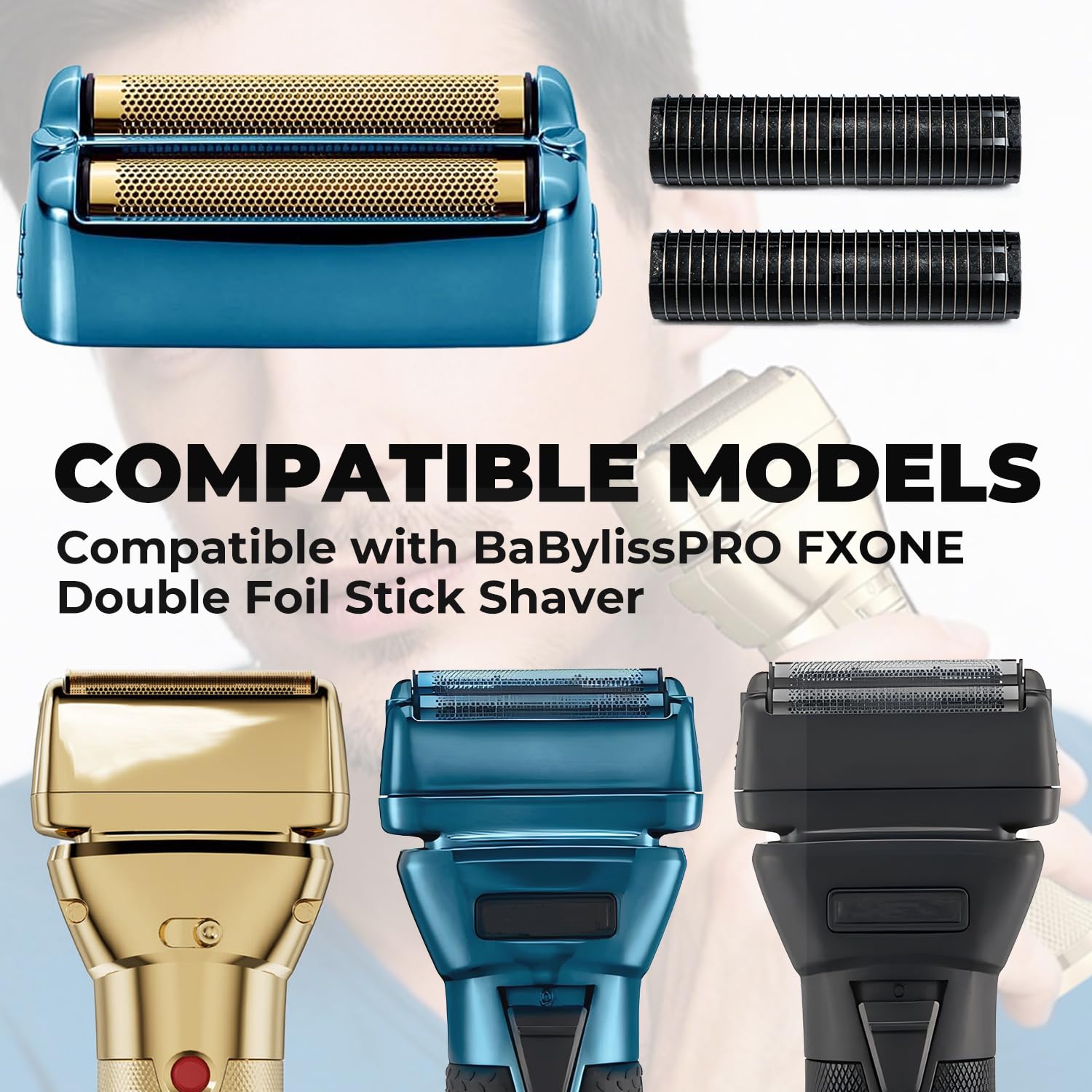 BaBylissPRO FXONE Double Foil Shaver Replacement Foil and Cutter