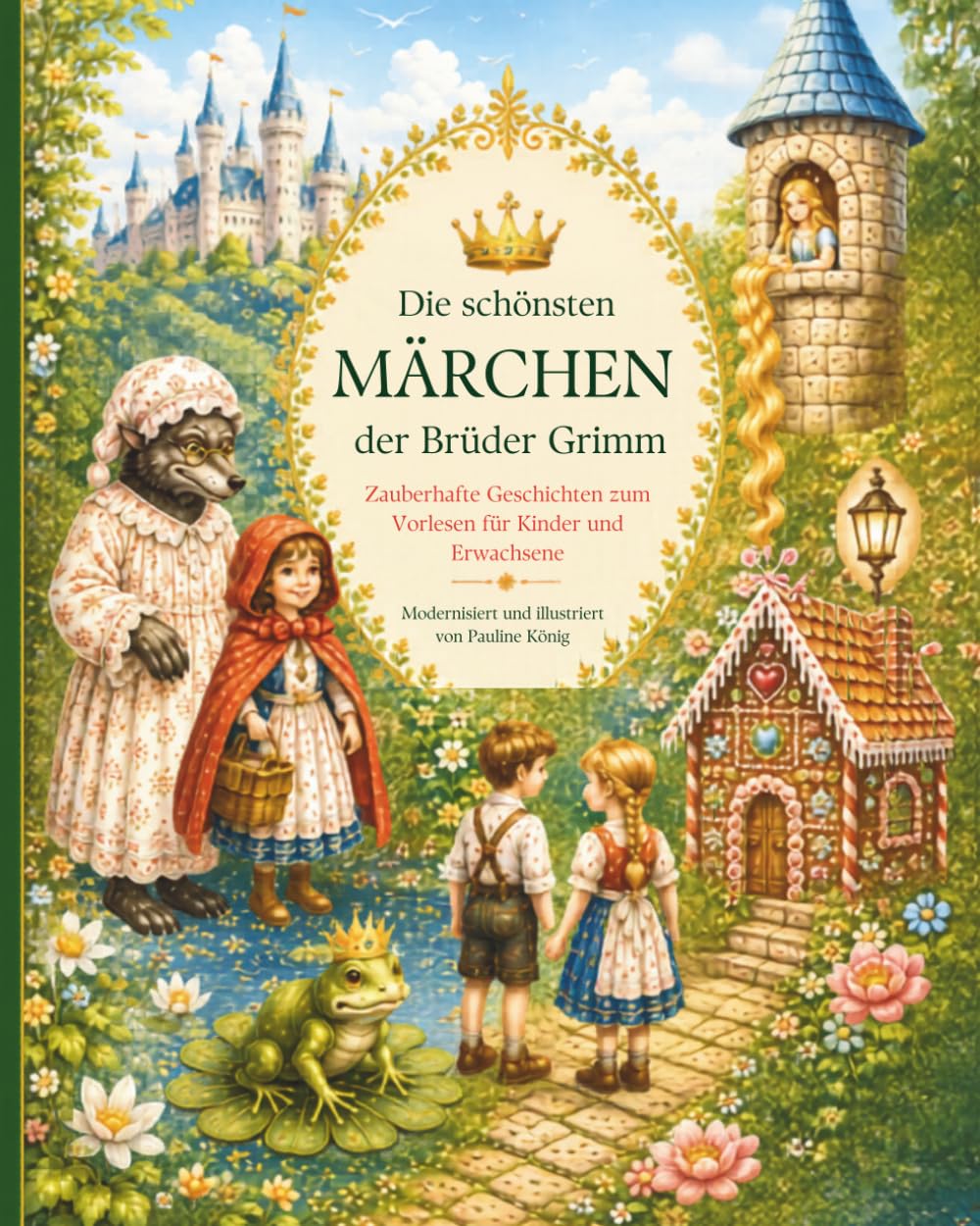 Die schönsten Märchen der Brüder Grimm: Zauberhafte Geschichten zum Vorlesen für Kinder und Erwachsene