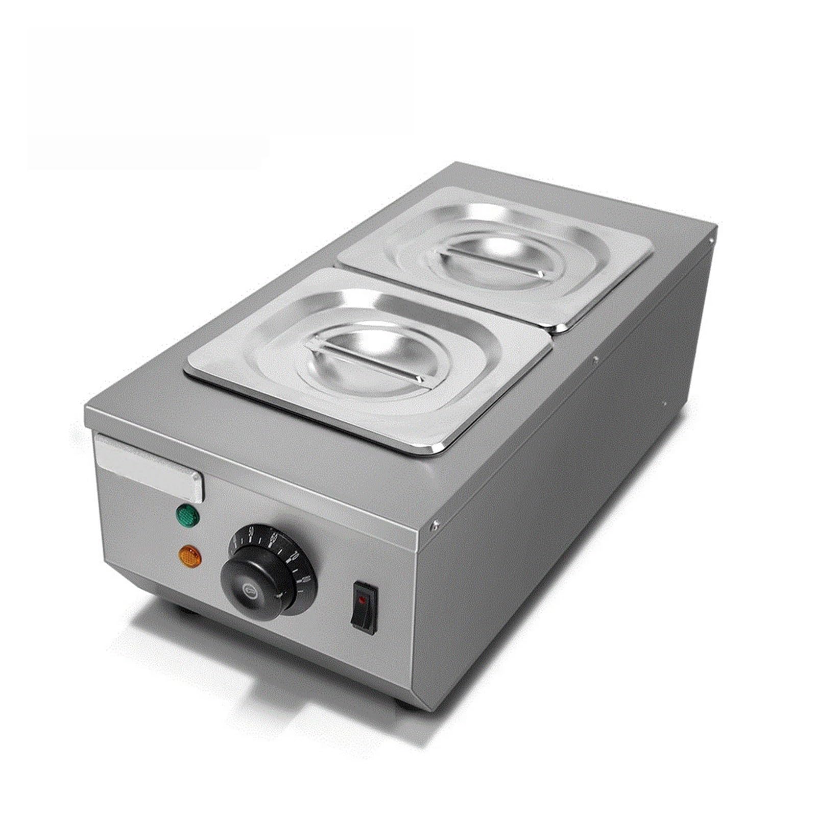 YNIYUJKL Electric Chocolate Cheese Melting Machine Heater Commercial Double Hot Pot Fountain Boiler Dipping Cylinder Melter Pan Warmer