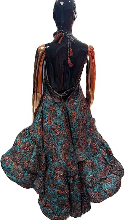 Aashiv's Collection Plaj Elbisesi Turkuaz M