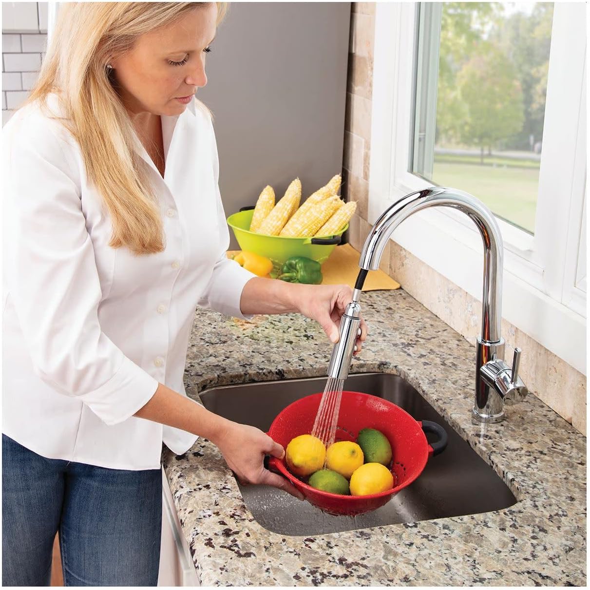 SPEAKMAN SBS-1042-MB Neo Sensor Pull Down Kitchen Faucet - MB, Matte Black