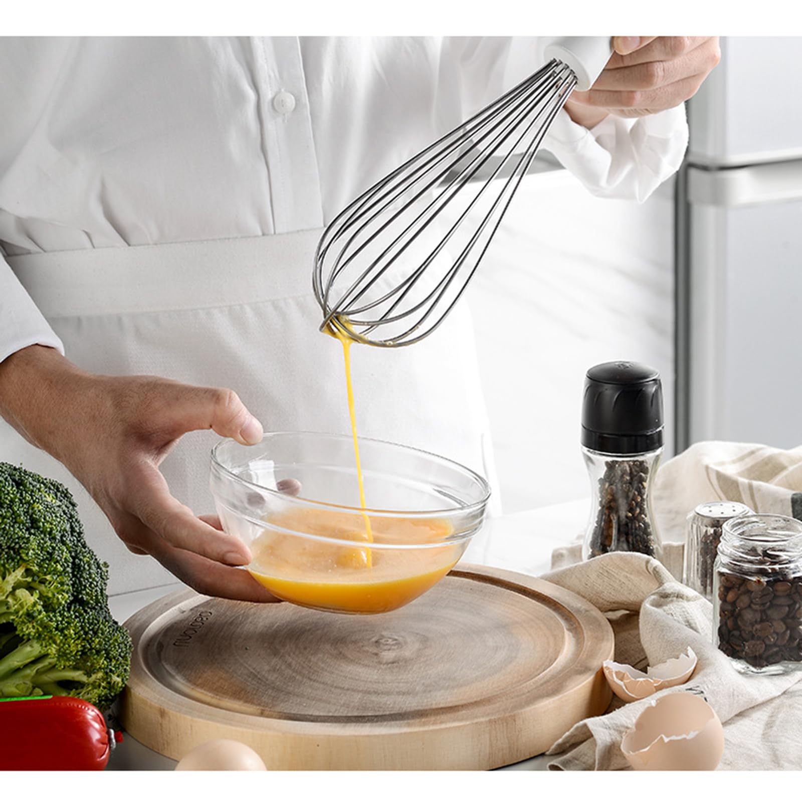 13 Stück Küchenhelfer Set, Silikon Küchenutensilien Set, Antihaft Hitzebeständiger Holzgriff Kochbesteck Mit Utensilienhalter, Silikonspatel Kochgeschirr Set, Spülmaschinengeeignet