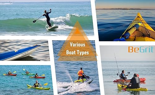 Miniatura 7 de BeGrit Ancla de kayak Anclaje de barco pequeño Anclaje marino plegable para pesca, kayak, tabla de remo, canoa, moto acuática, con bolsa de