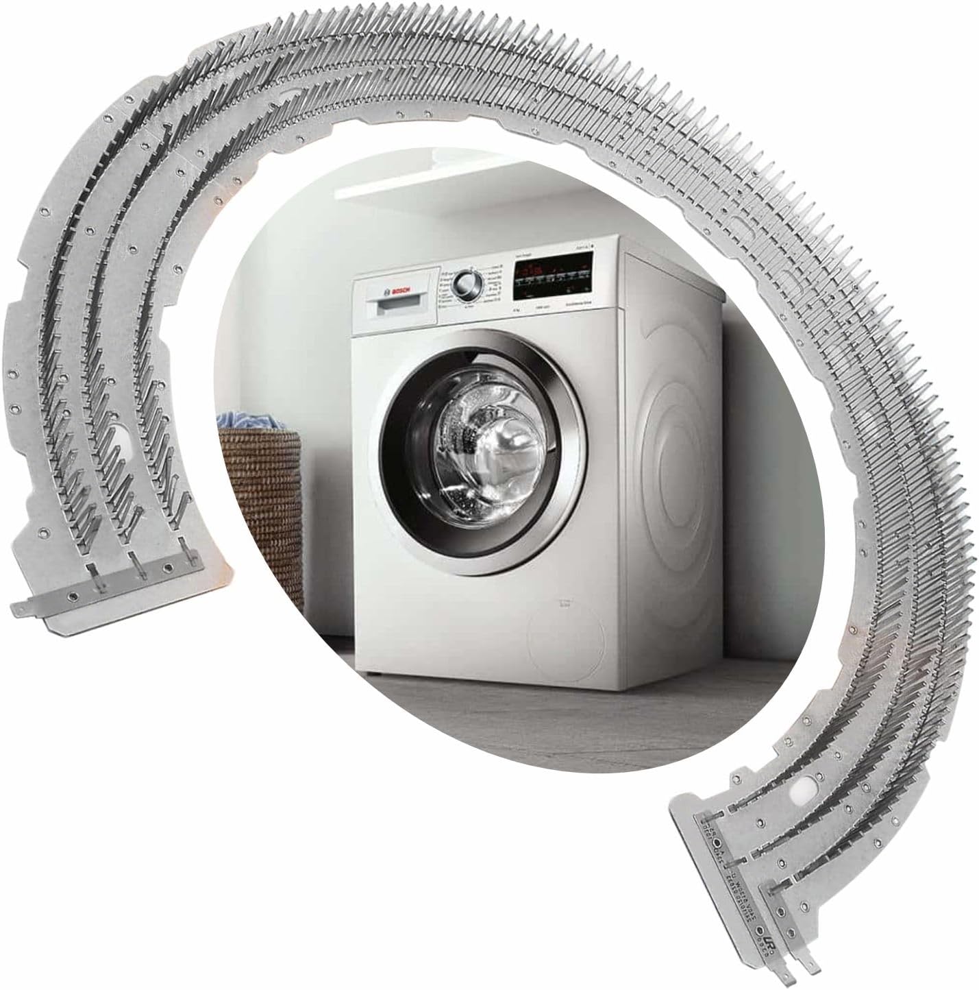 WE11M10001 Dryer Heating Element Replacement for GE & Hotpoint - Mica Heater Kit Also Compatible with Fisher & Paykel Electric Dryers