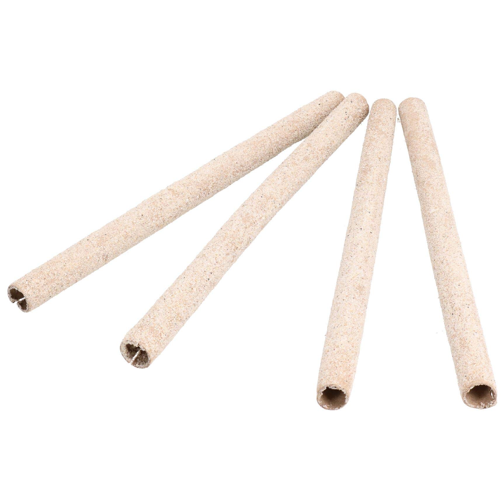 Pack of 4 Bird Cage Bird Essentials 3/8" Long Sand Perch Covers 19cm Long
