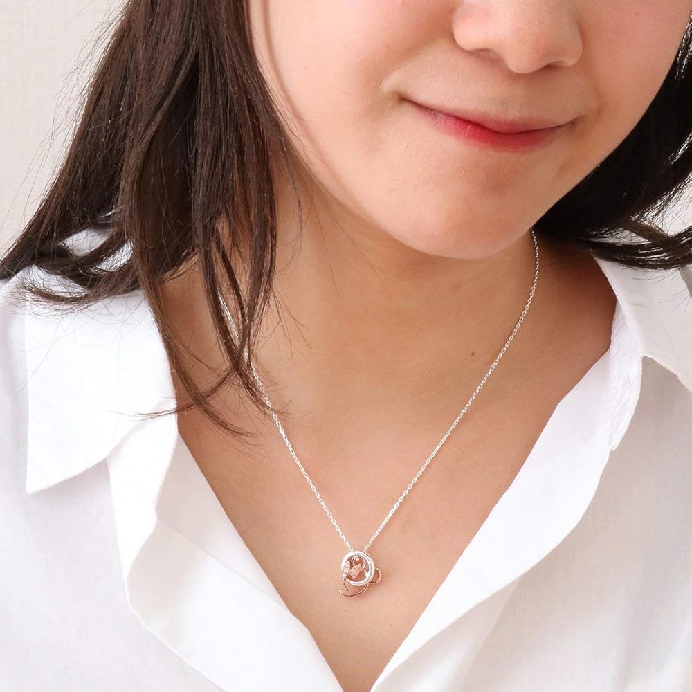 crossfor ディズニー ネックレス ミッキー ミニーシルバー925 ペア ディズニー ミッキー&ミニー / シルバー ペア ネックレス DI