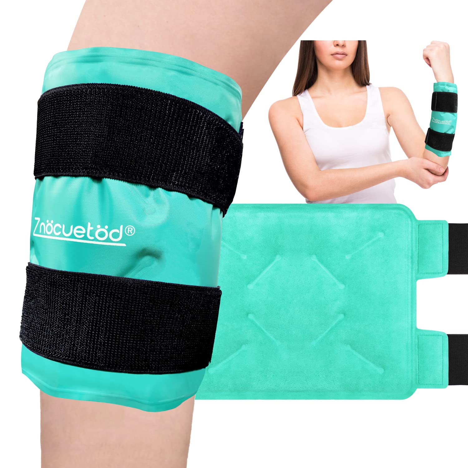 Buy Knee Ice Pack Wrap for Injury,Hot Cold Packs for Injuries,Flexible