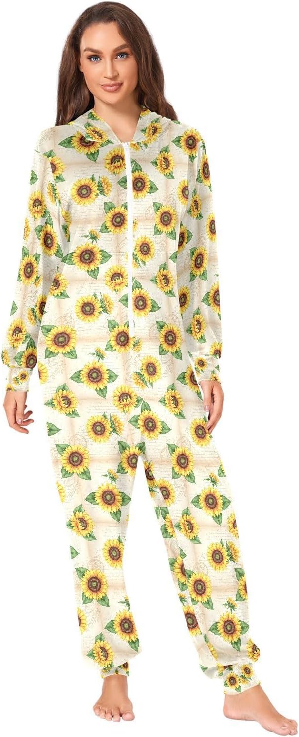 QUGRL Onesies Adult Pajamas Costume for Women Men Unisex Cosplay Sleepwear Homewear Suit Winter S-XL