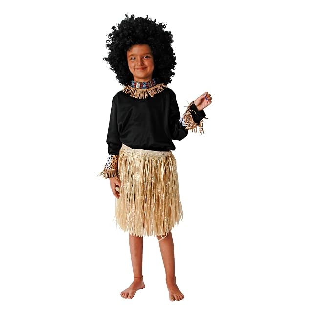 Juguetutto - Disfraz Africano para niño y niña (3-4 años)