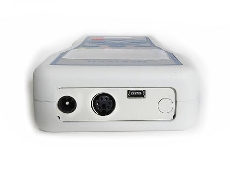 Nextech DFS-X3000 (3000N/660lbf/300kgf) Digital Force Gauge with External S-Beam Load Cell, Peak/Track Mode, Pass/Fail LED,USB Output, Back-Lit Graphic LCD,Metal Enclosure