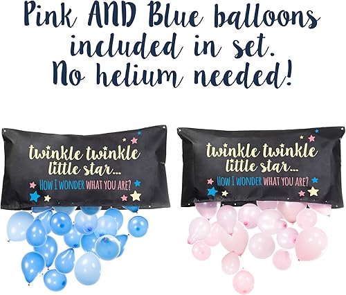 Miniatura 2 de Bolsa de globo para revelación de género  Twinkle Little Star
