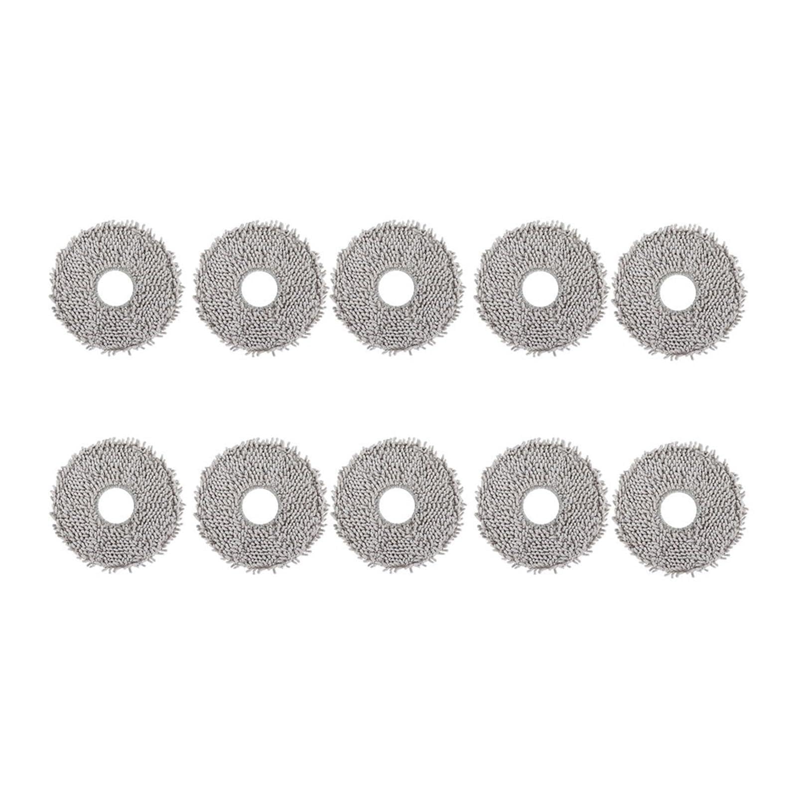 Supporto di Ricambio for straccio, Compatibile con Dreame L10s, S10, S10 PRO, X10, Compatibile con la Parte aspirapolvere Xiaomi B101CN, S10 Plus, X10 Plus, X20 Plus(10pcs mop Pad)
