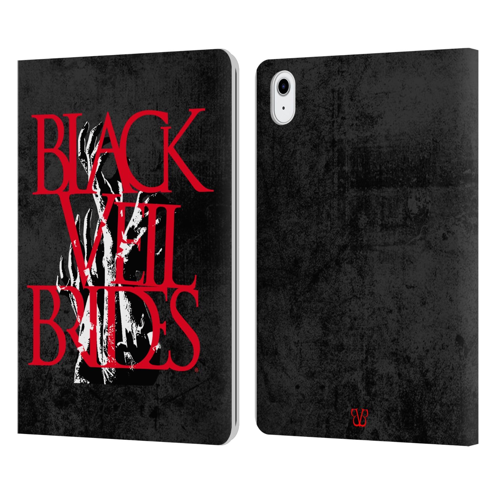 Carcasa de cuero tipo libro iPad Air 2022 Black Veil Brides 7