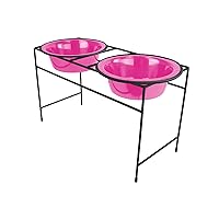 Algopix Similar Product 3 - Platinum Pets Double Diner Feeder with