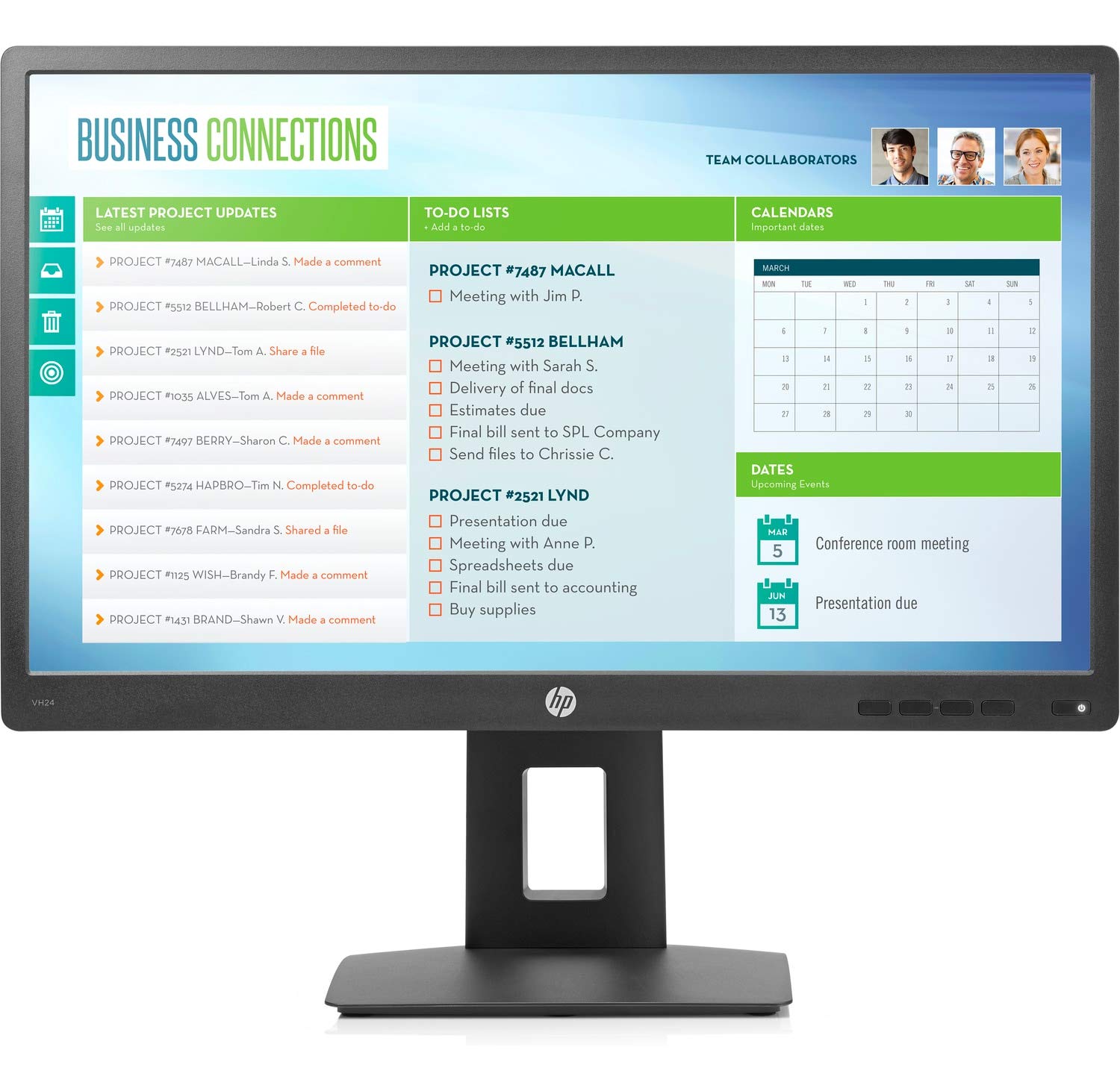 HP EliteDisplay E240 23 8-inch Monitor Renewed