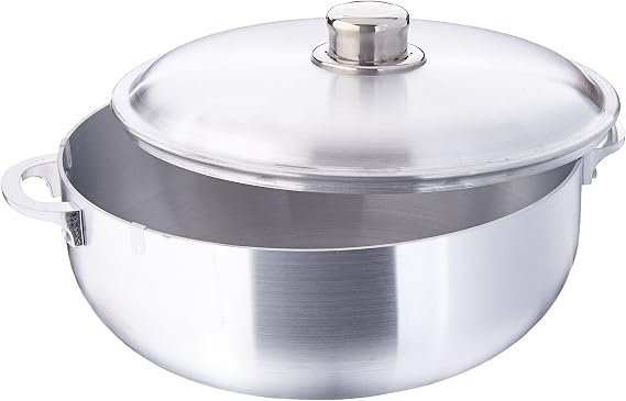 Uniware Super Quality Aluminum Caldero/ Stock Pot with Aluminum lid, Thickness 3mm