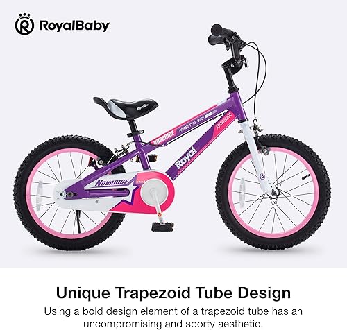 Miniatura 58 de Chipmunk Kids Bike 12 14 16 18 Inch Bicycle with Training Wheels Beginners Boys Girls Ages 3-10 Years Multiple Colors Rosa