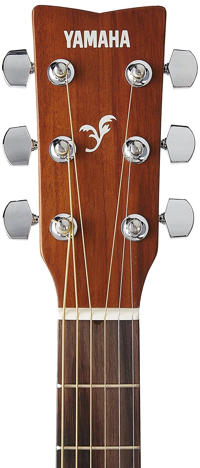 Yamaha F310 – Full Size Steel String Acoustic Guitar – Traditional Western Body – Tobacco Brown Sunburst - Image 4